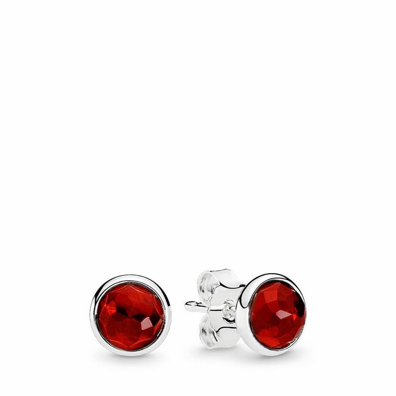 Pandora July Droplets Stud Earrings Silver Egypt DC4598316